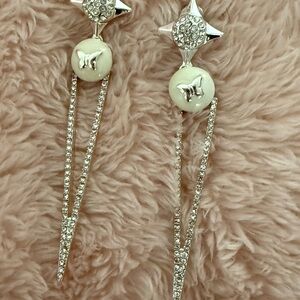 Elegant Silver Dangle Earrings sets